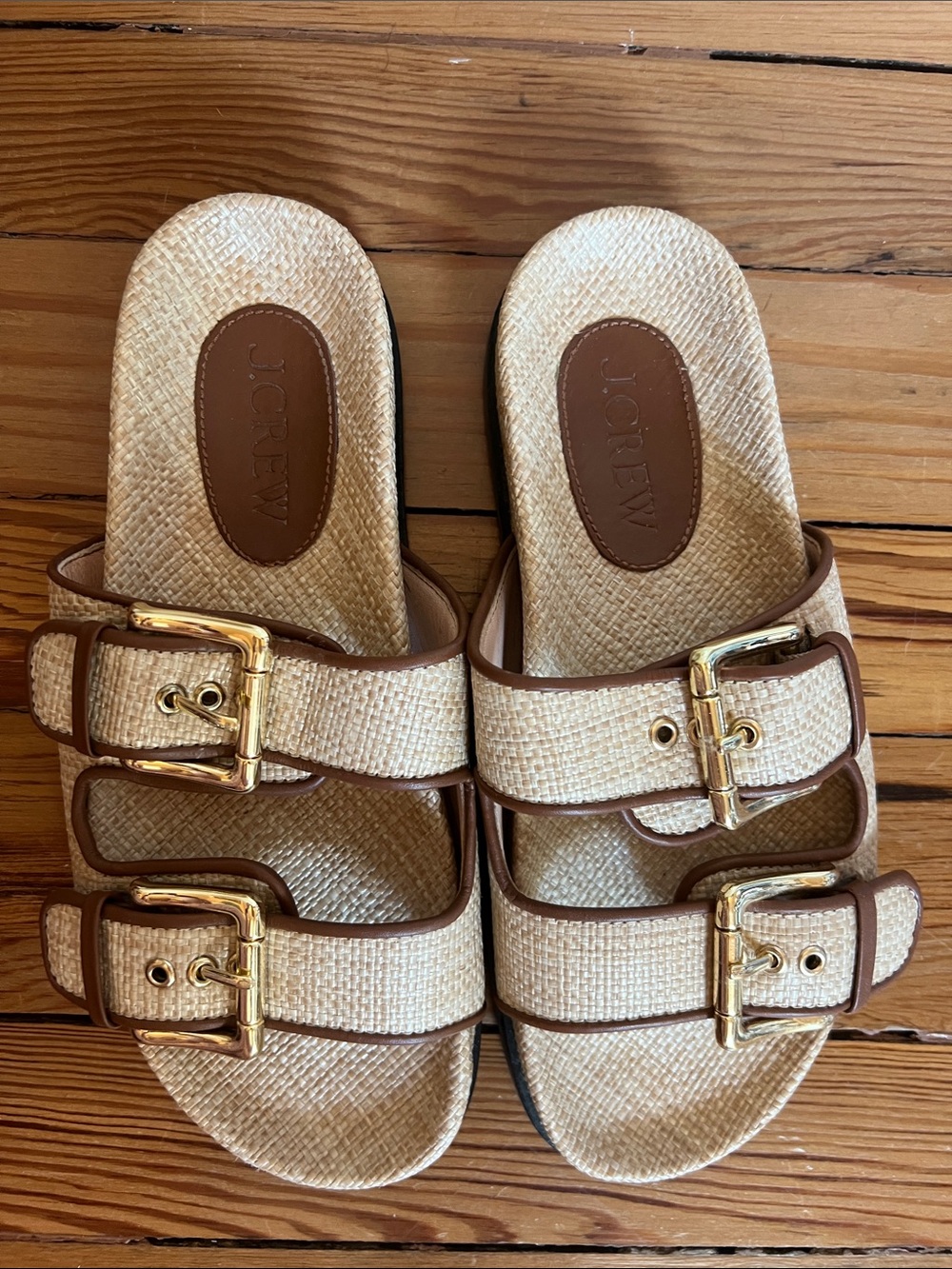 J. Crew Colbie or Marlow Raffia Sandals - Picture 8 of 13